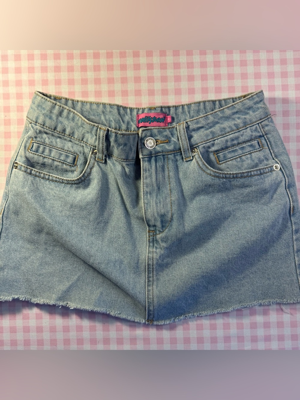 Edikted mid rise mini skirt